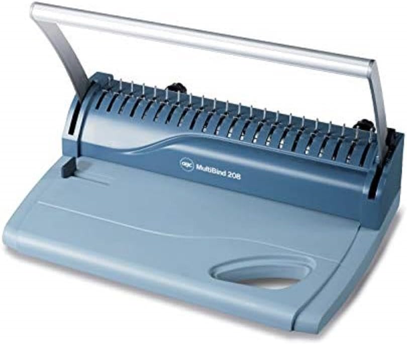GBC 4400110 Multibind 208 Multifunktionsbindegerät (für bis zu125Blatt), MultiBind 208
