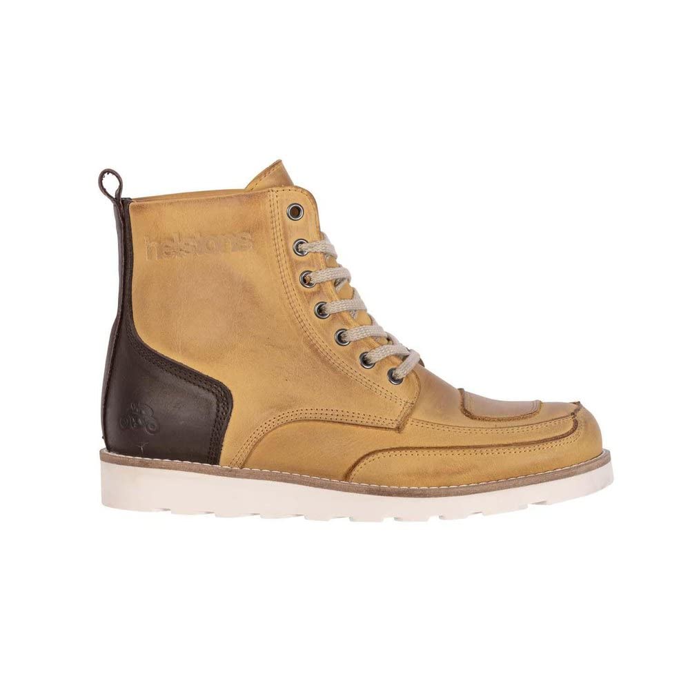 Helstons Liberty Motorradstiefel, hellbraun, 41 | Mit Protektoren 41 EU Hellbraun, 41 EU Hellbraun