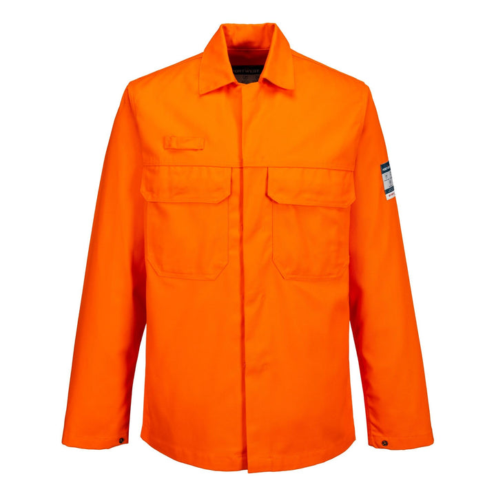 Portwest BIZ2 Herren Flammenresistente Bizweld FR Arbeitsjacke Orange, XXL XXL Orange, XXL Orange
