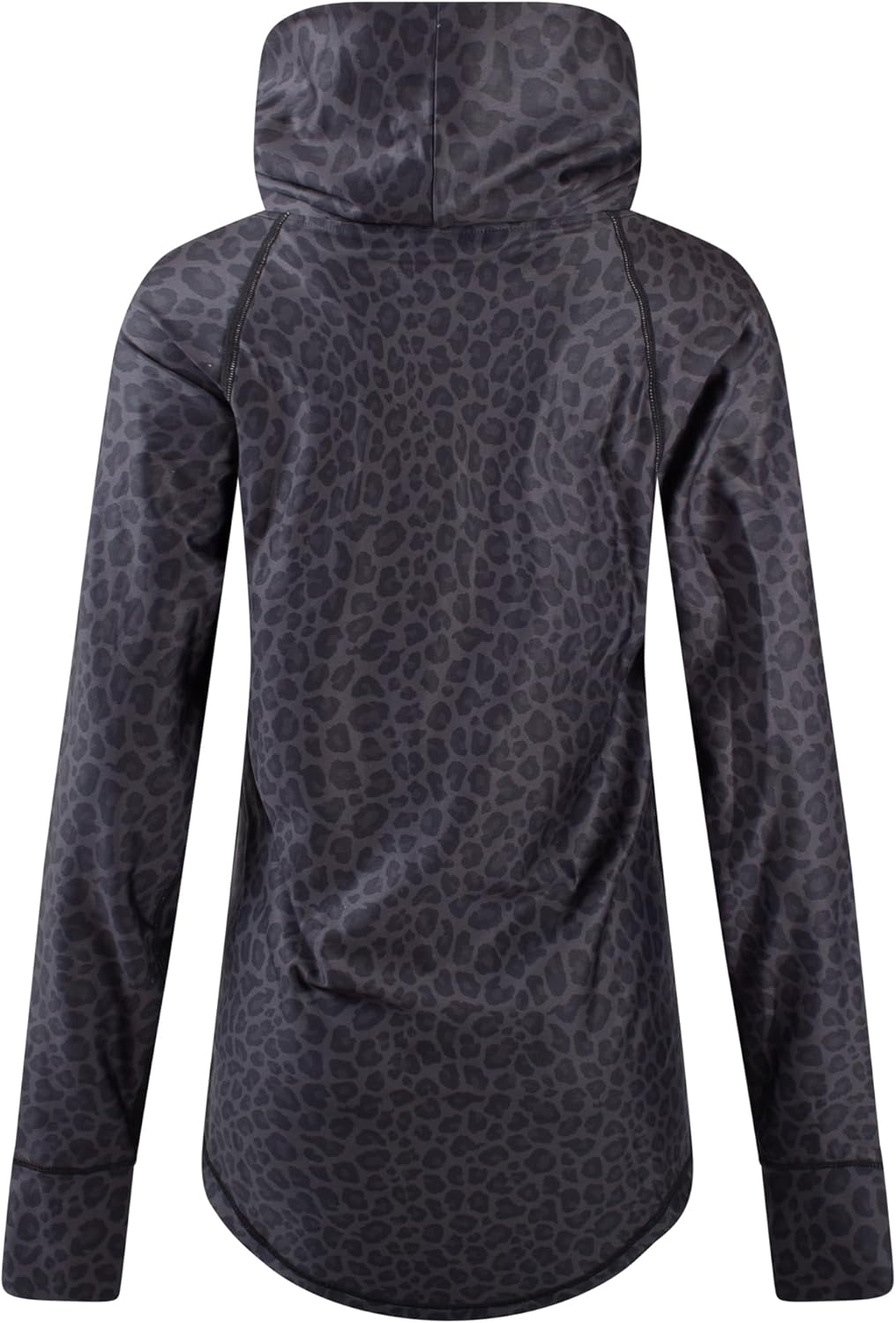EIVY Damen Icecold Top Yoga Shirt XXL Black Leopard, XXL Black Leopard