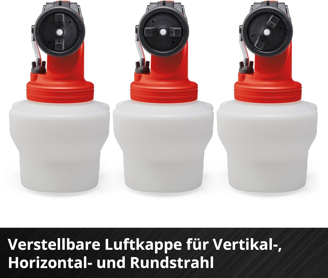 EINHELL Akku-Farbsprühsystem TE-SY 18/90 Li Kit (1x 4,0 Ah)