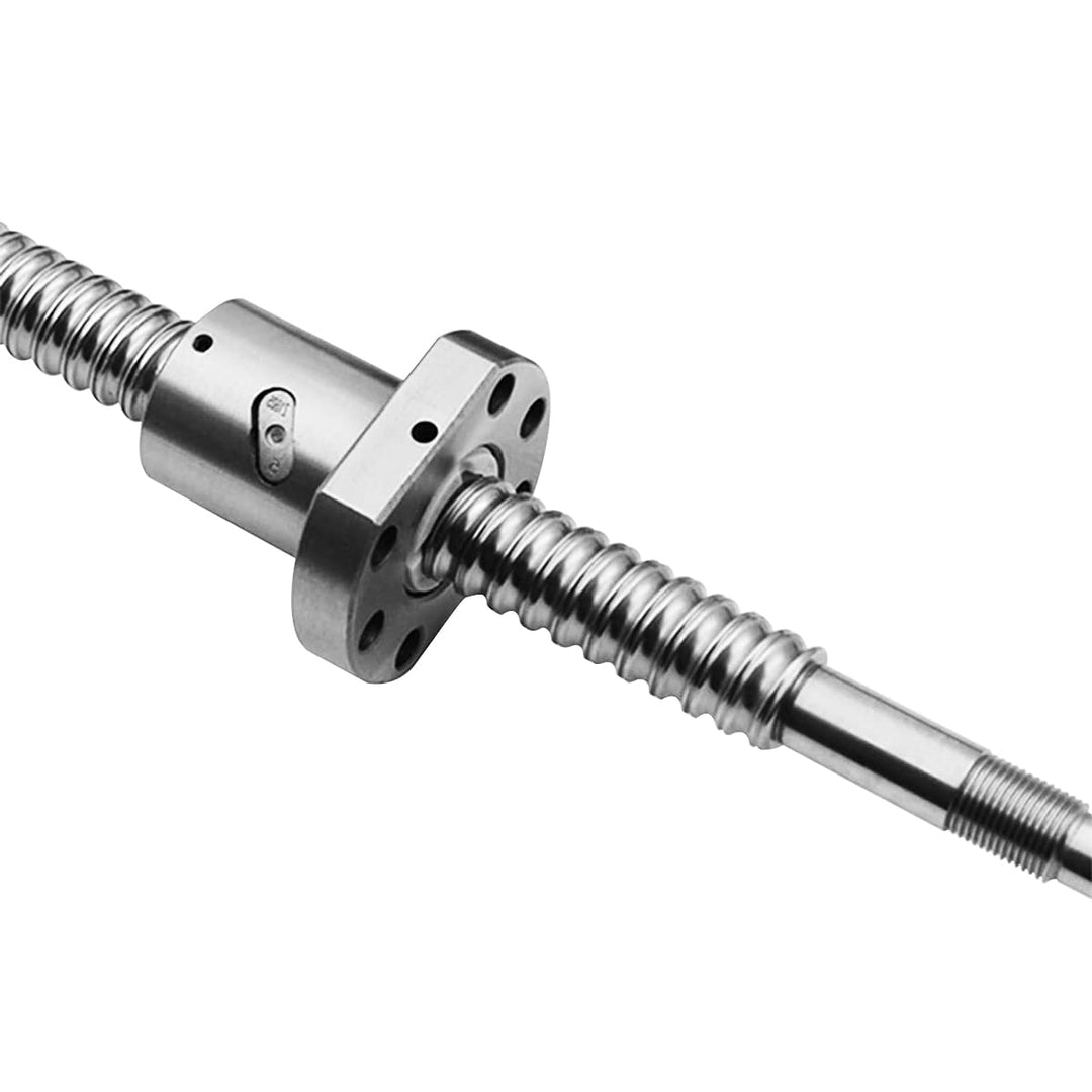 CNCMANS Kugelumlaufspindel SFU1605-750mm Edelstahl Ball Screw Gewindespindel mit Kugelmutter und Bea