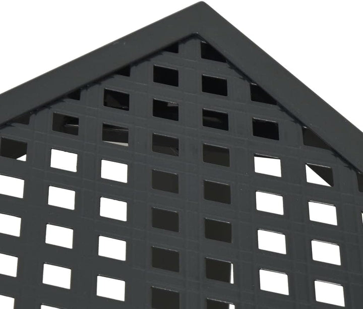 vidaXL Gartentisch Anthrazit 50x50x72 cm Stahl 50 x 50 x 72 cm, 50 x 50 x 72 cm