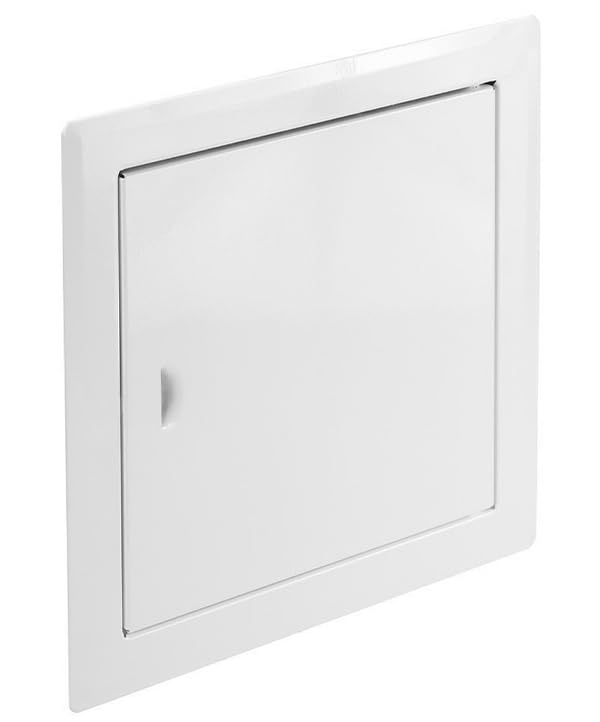 SYSTERM Stahl Revisionsklappe Revisionstür Serviceklappe zur Inspektion und Abdeckung, Magnetverschl