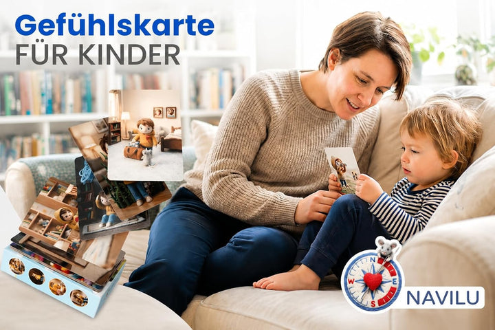 Gefühlskarten für Kinder bei Trennung & Scheidung – 60 pädagogische Emotionskarten zur Selbstregulat
