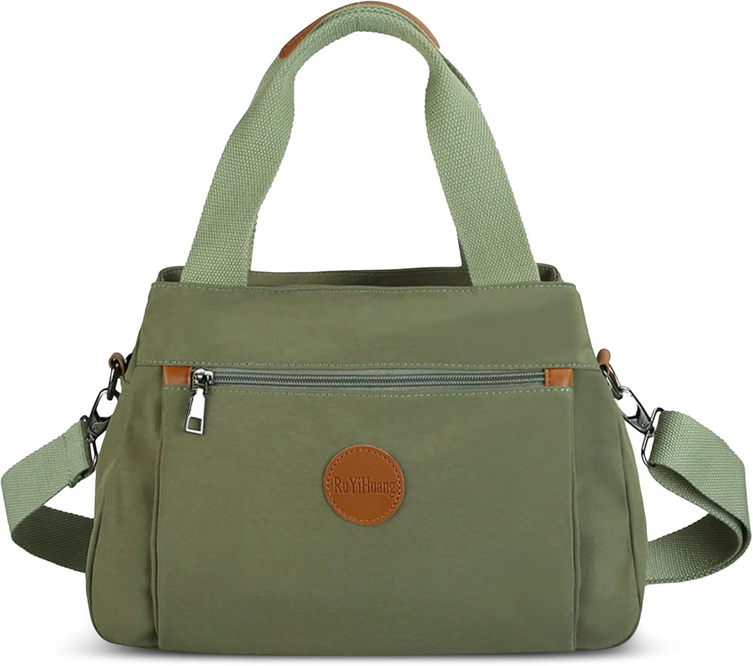 DORRISO Damen Umhängetasche Canvas Handtasche Schultertasche Casual Umhängetaschen Mode Schultertasc