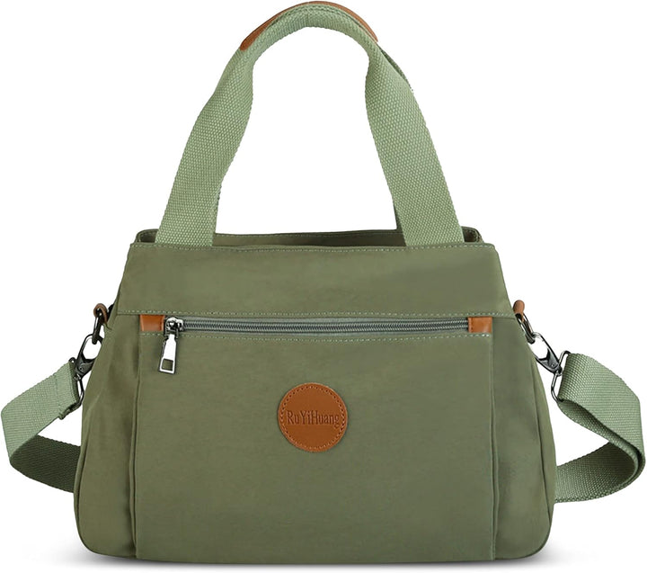 DORRISO Damen Umhängetasche Canvas Handtasche Schultertasche Casual Umhängetaschen Mode Schultertasc