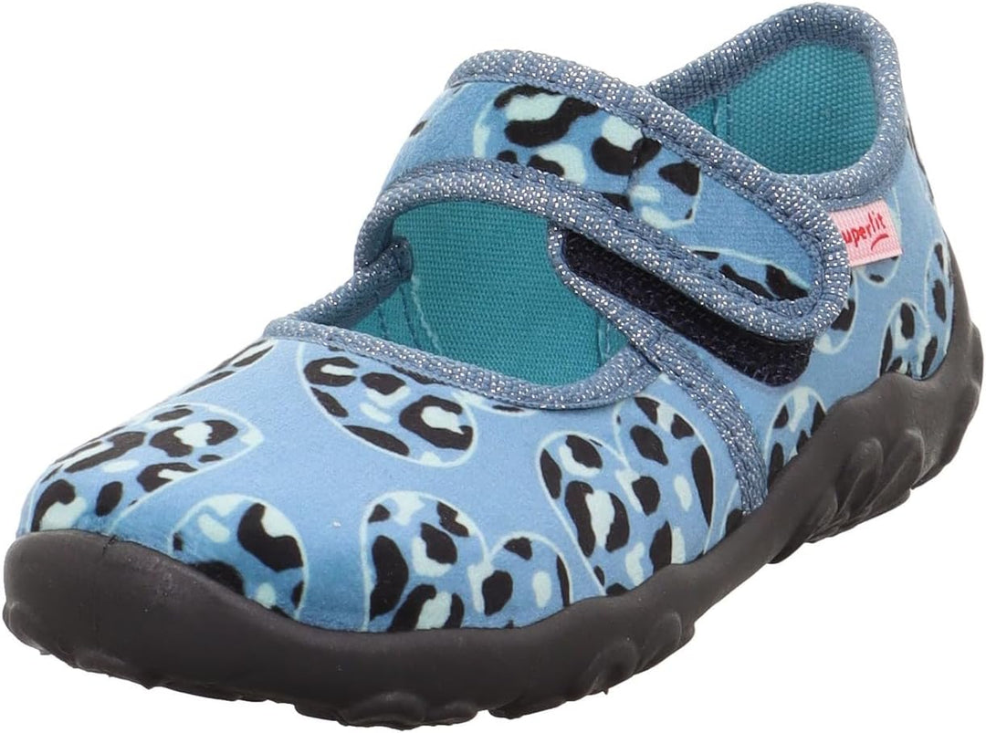 Superfit Damen Bonny Hausschuhe 23 EU Blau Mehrfarbig 8060, 23 EU Blau Mehrfarbig 8060
