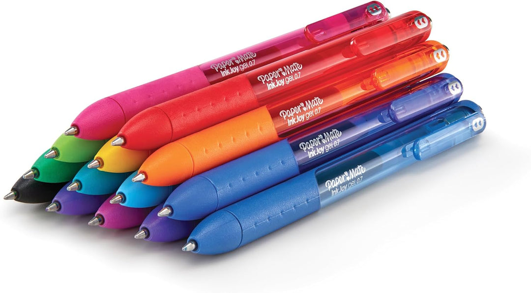 Sanford InkJoy Gel Pens .7mm 10/Pkg-Assorted, 10 stück (1er Pack) Mittlere Spitze Mehrfarbig