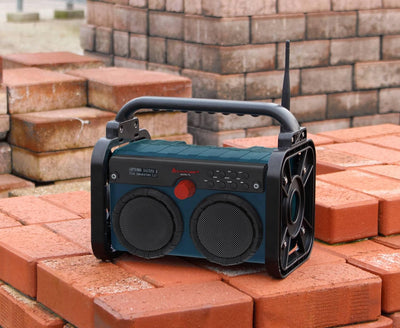 SOUNDMASTER DAB+/UKW Akku-Radio DAB85BL, blau/schwarz