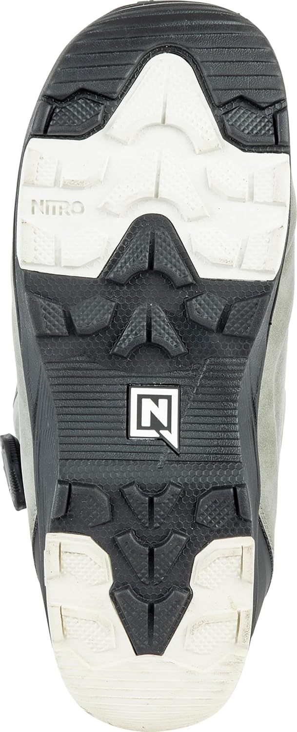 Nitro Herren Club BOA Dual Zone, All Mountain Freeride Freestyle Schnellschnürsystem Boot Snowboardb