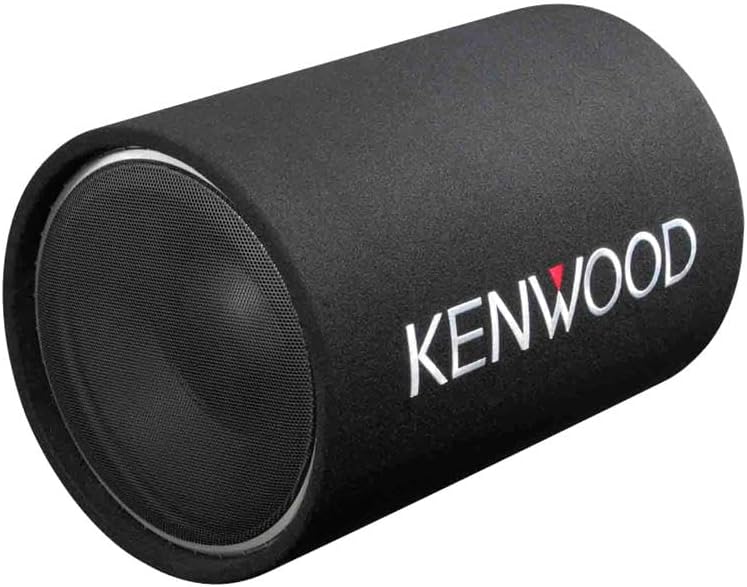 Kenwood KSC-W1200T Subwoofer (30 cm (12 Zoll), 1200 Watt) schwarz Single, Single