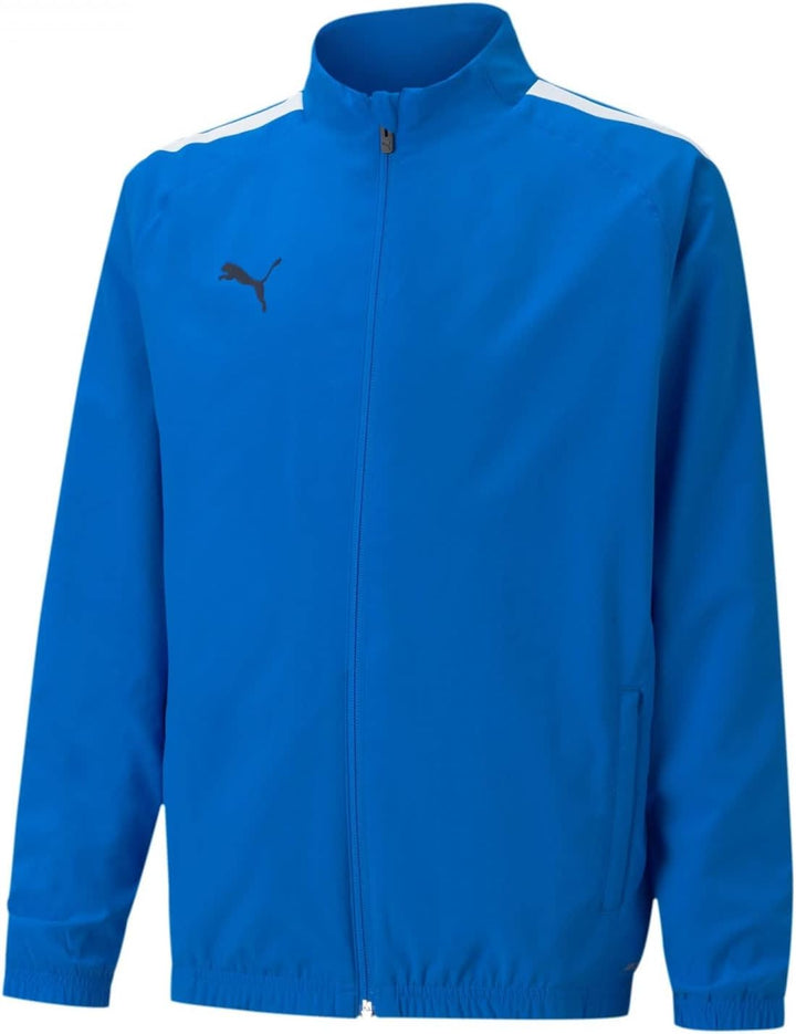 PUMA Unisex Kinder Teamliga Sideline Jkt Jr Sweater 140 Electric Blue Lemonade-puma White, 140 Elect
