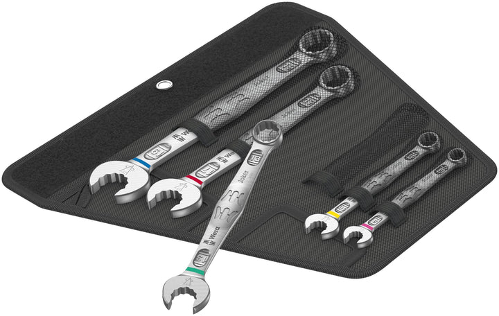 Wera 05020230001 6003 Joker 5 Set 1, Ringmaulschlüssel-Satz, metrisch, 5-teilig metrisch Single 5-te