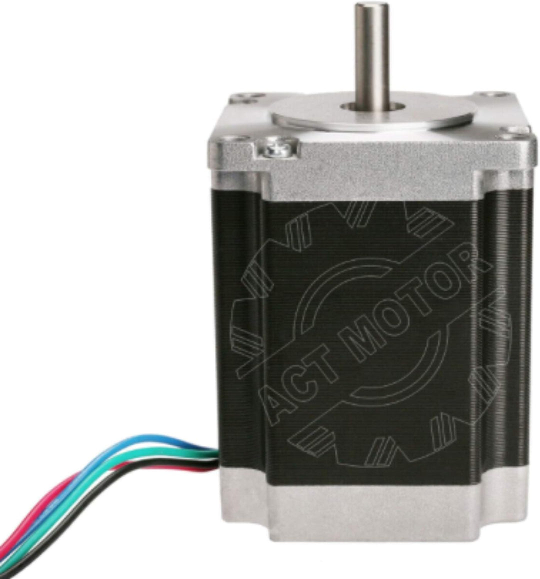 DE-Ship Free Nema23 1PC Stepper Motor 23HS8430 76mm 3.0A 270oz-in Ø 6.35mm + DM542 CNC OEM ACT MOTOR