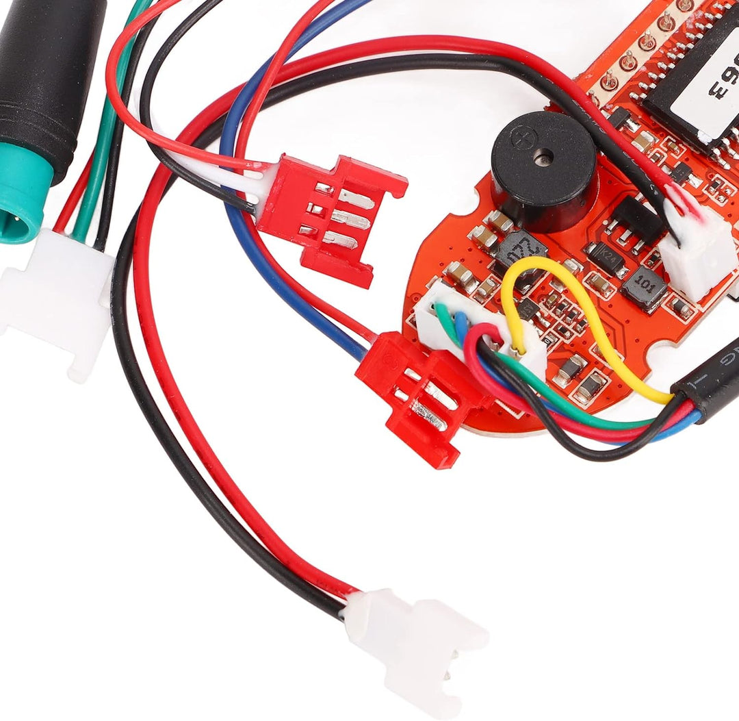 Vikye Elektroroller-Armaturenbrett, Wasserdichter Metall-Elektroroller-Ersatz-Platine für Fahrten Im