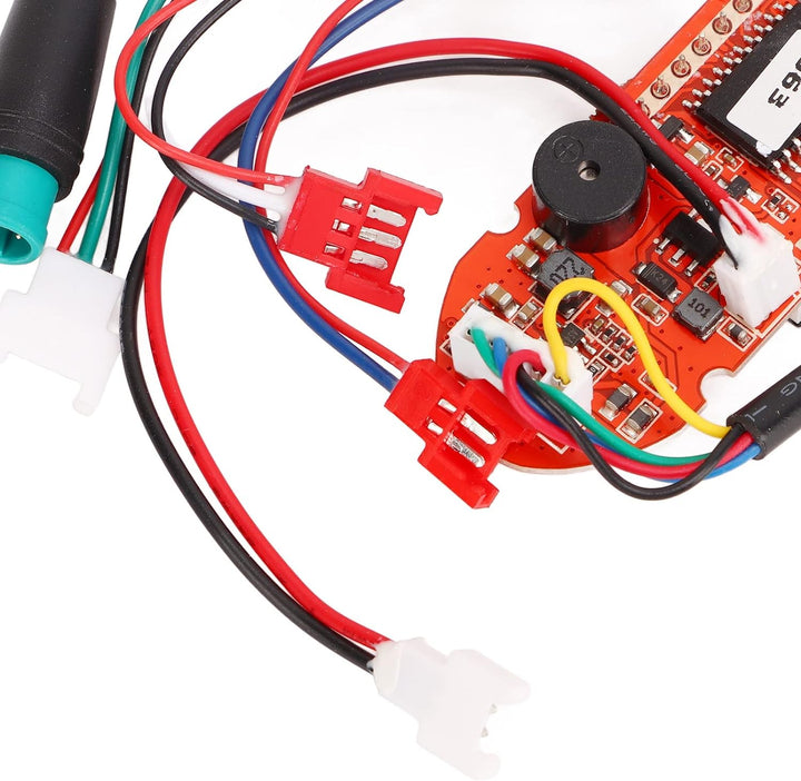 Vikye Elektroroller-Armaturenbrett, Wasserdichter Metall-Elektroroller-Ersatz-Platine für Fahrten Im