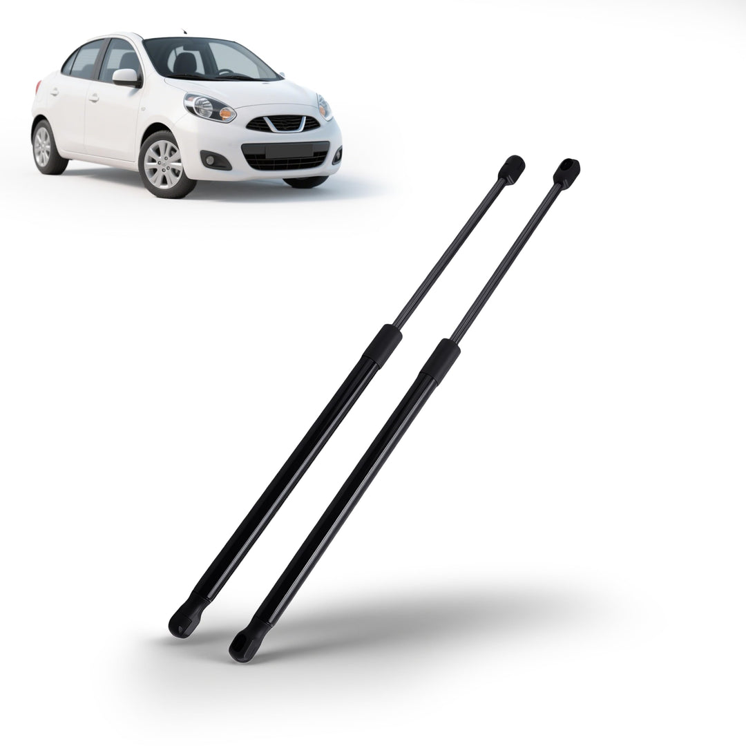 2 x Gasfeder Dämpfer Heckklappe Passend für Nissan Micra Mk4 K13 Alle Motoren Schrägheck 2010-2016,