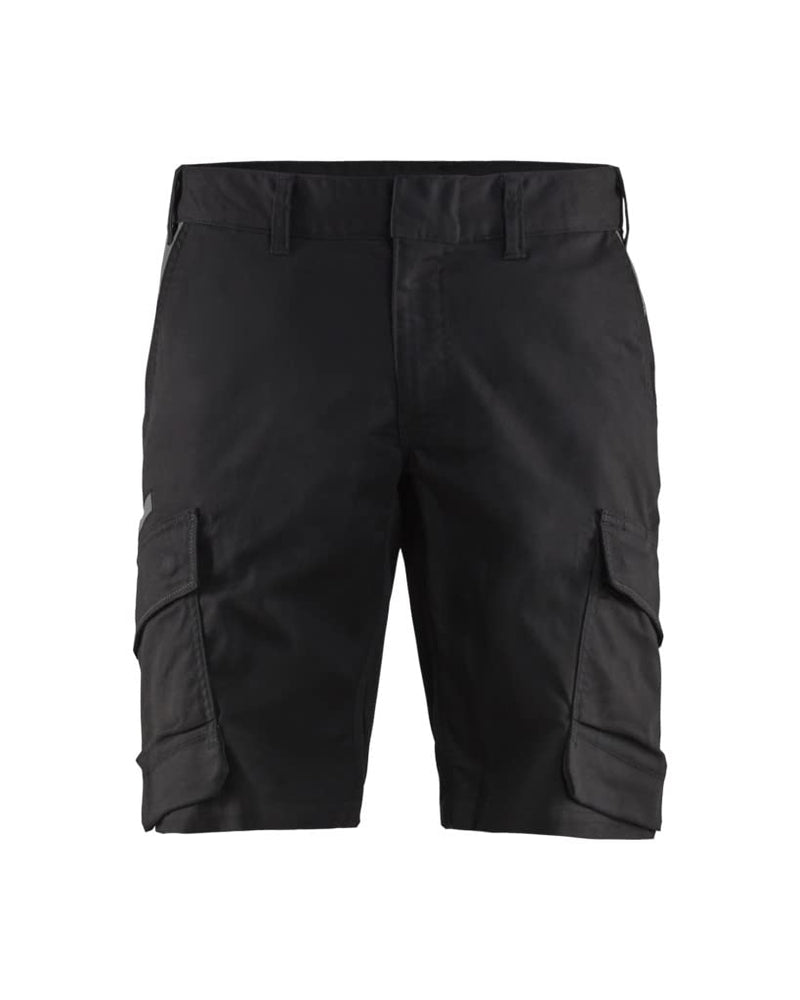 Blaklader 144618329998C60 Industrie Stretch Shorts, Schwarz/dunkelgrau, Grösse C60 Schwarz, Dunkelgr