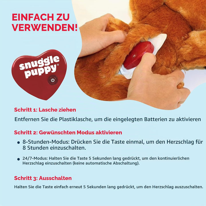 SmartPetLove Welpe Kuscheln - Spielzeug zur Hilfe bei Verhaltensproblemen, Golden