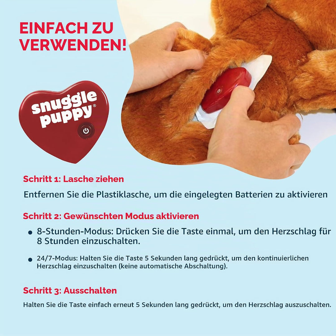 Smartpetlove Snuggle Puppy Brown/White, brown/white