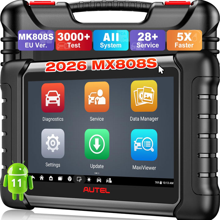 Autel MaxiCheck MX808S Android 11-Scanner [EU-Version 2024], wie MaxiCOM MK808S/MK808Z, Neueres Mode