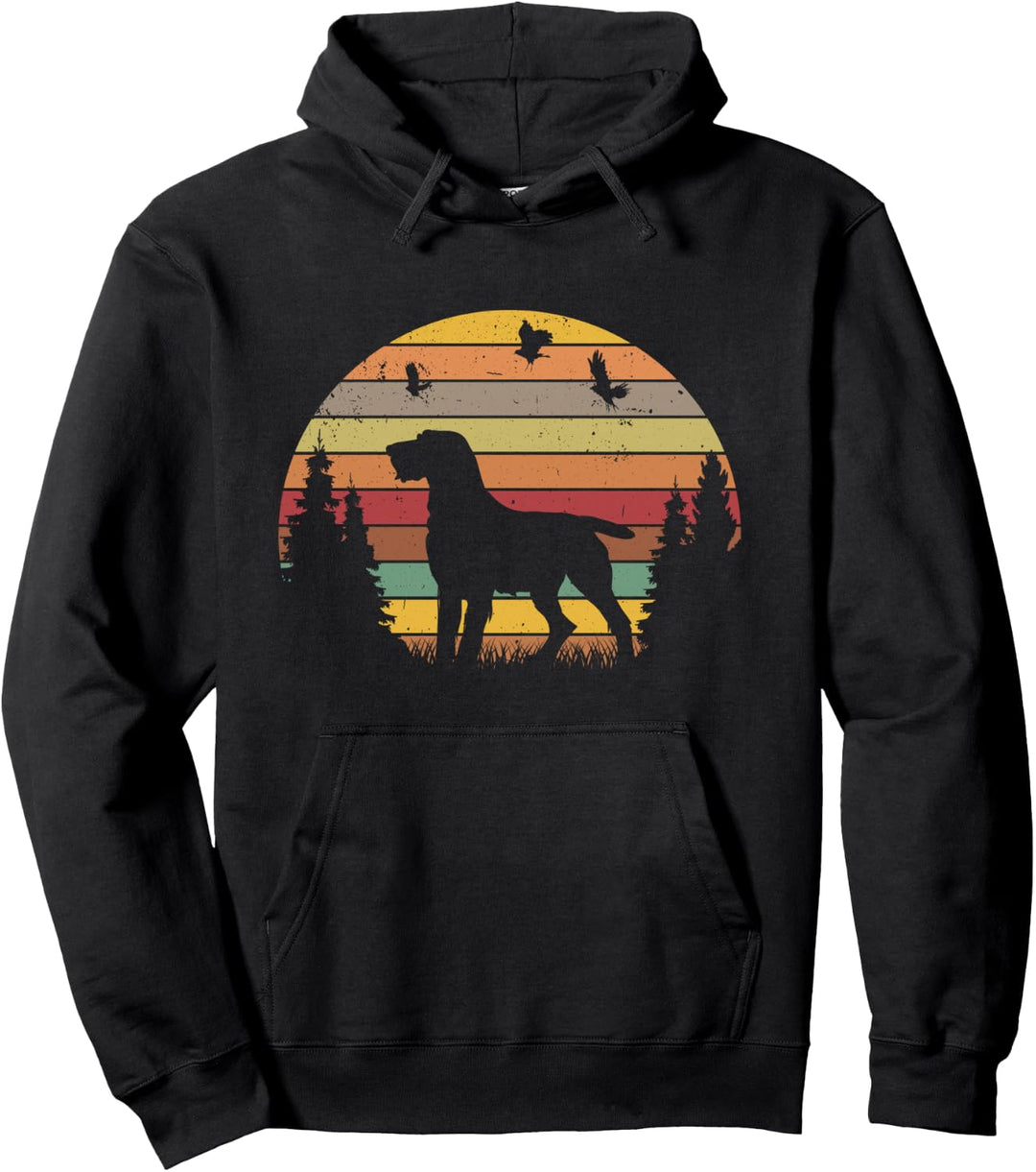 Deutscher Draht-Zeiger Vintage Pullover Hoodie