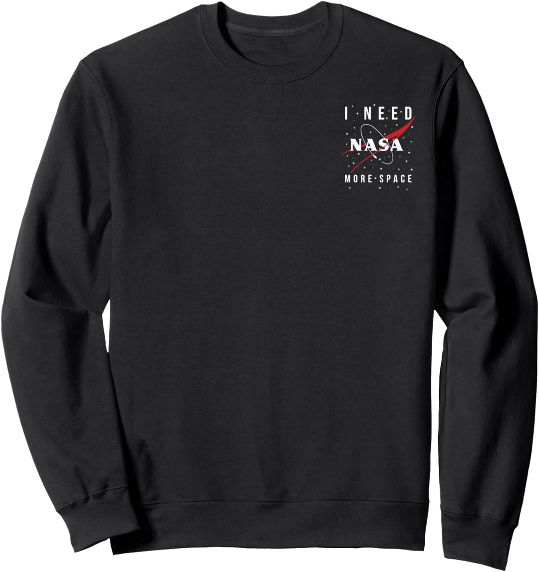 NASA Need More Space Pocket Logo Sweatshirt