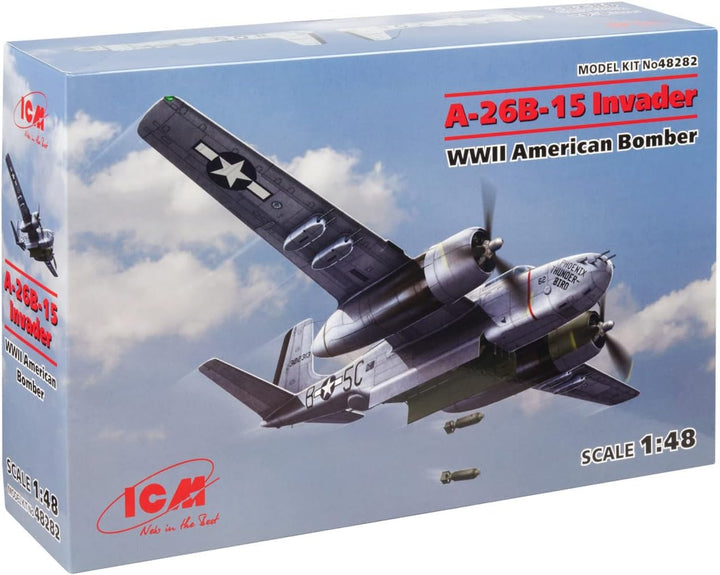 ICM ICM48282 1:48-A-26B-15 Invader, WWII American Bomber