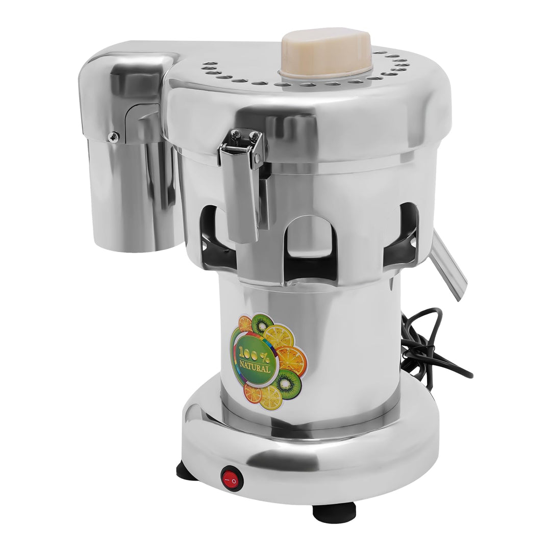 Hochleistungs Entsafter Edelstahl 370W Kupfermotor 2800rpm Saftpresse Für Obst Und Gemüse Leicht Zu