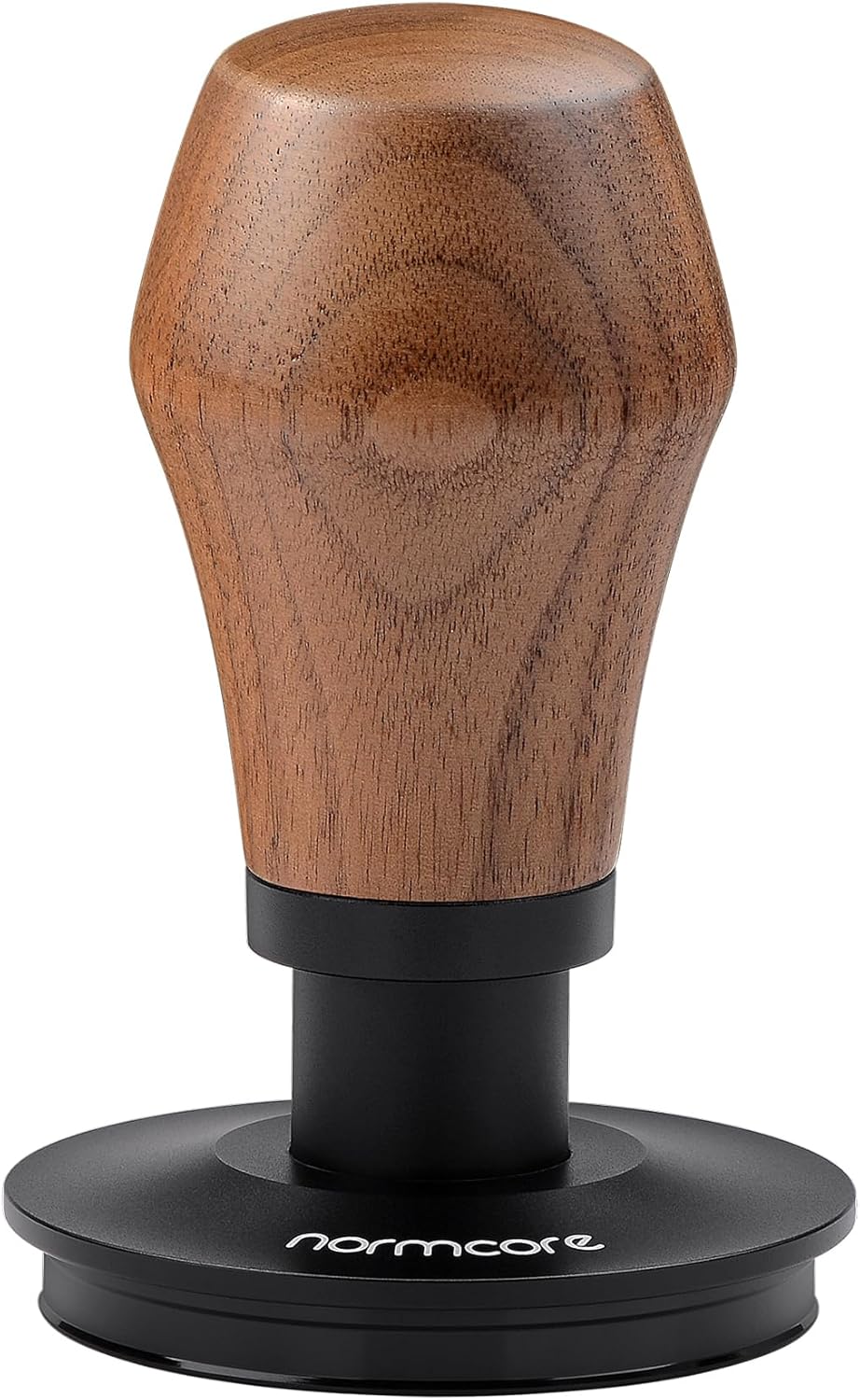 Normcore Espresso-Kaffee-Tamper V4, federbelasteter Tamper mit Titan-PVD-Beschichtung, flacher Boden