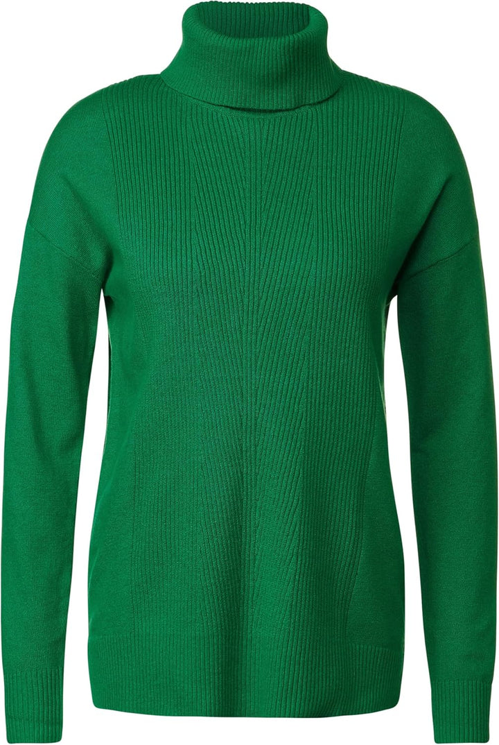 Cecil Damen Rollkragenpullover M Grün, M Grün