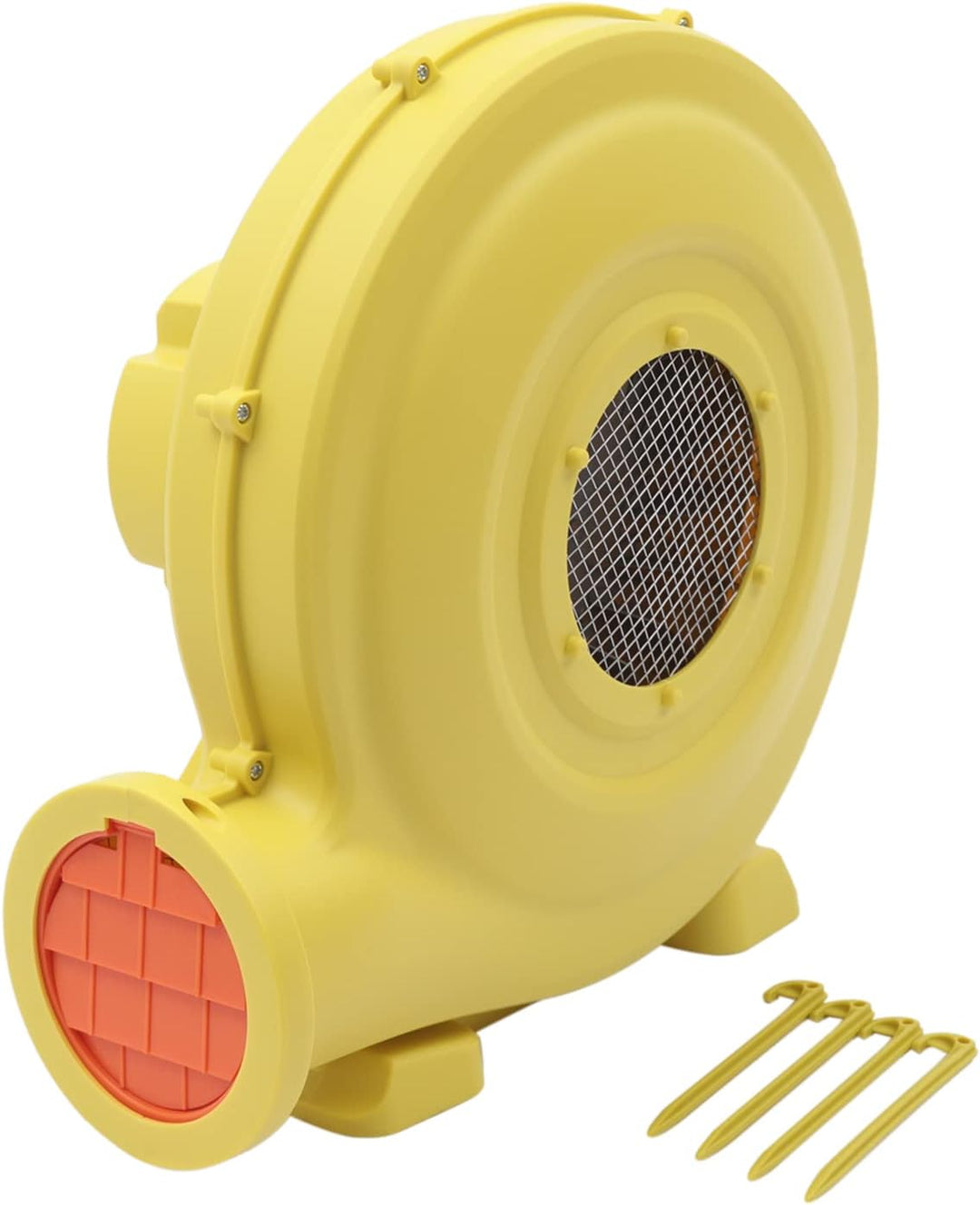 950W Elektrische Gebläse Luftgebläse Ventilator Turbolüfter mit Griff Tragbar Luftpumpe für Hüpfburg