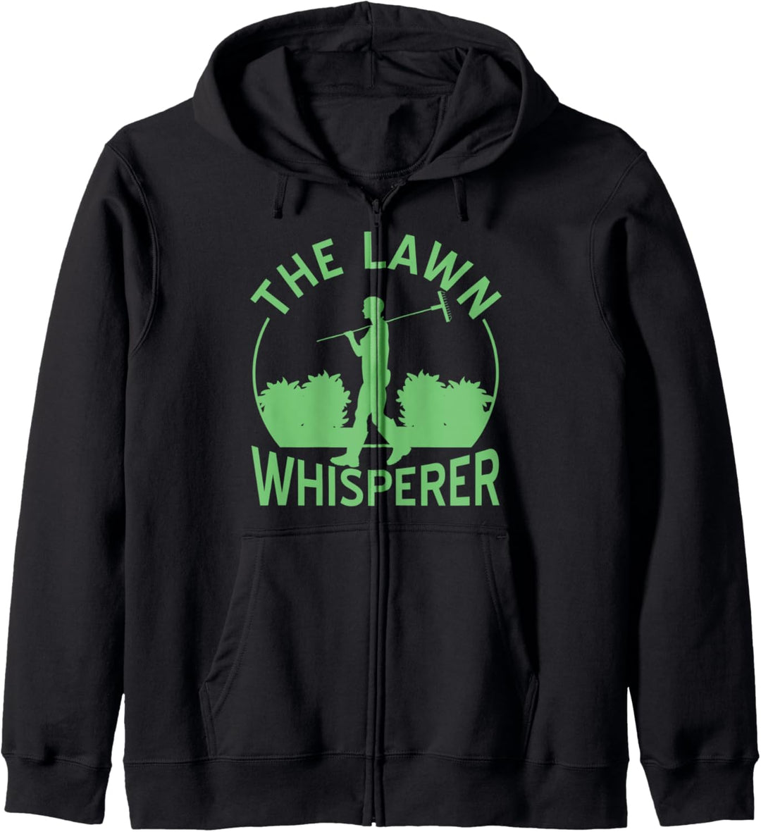Lustiger Gartenrasenmäher The Lawn Whisperer Kapuzenjacke