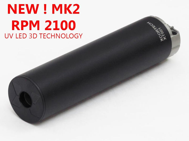 XCORTECH Airsoft Tracer Unit Glow Night BB'S HIGH Speed XT501 2100 RPM MK2 UV