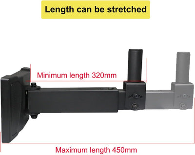 Howonder HD-339 Wandlautsprecher-Halterung, Lautsprecher wandhalterung, hält bis zu 45 kg, Lautsprec