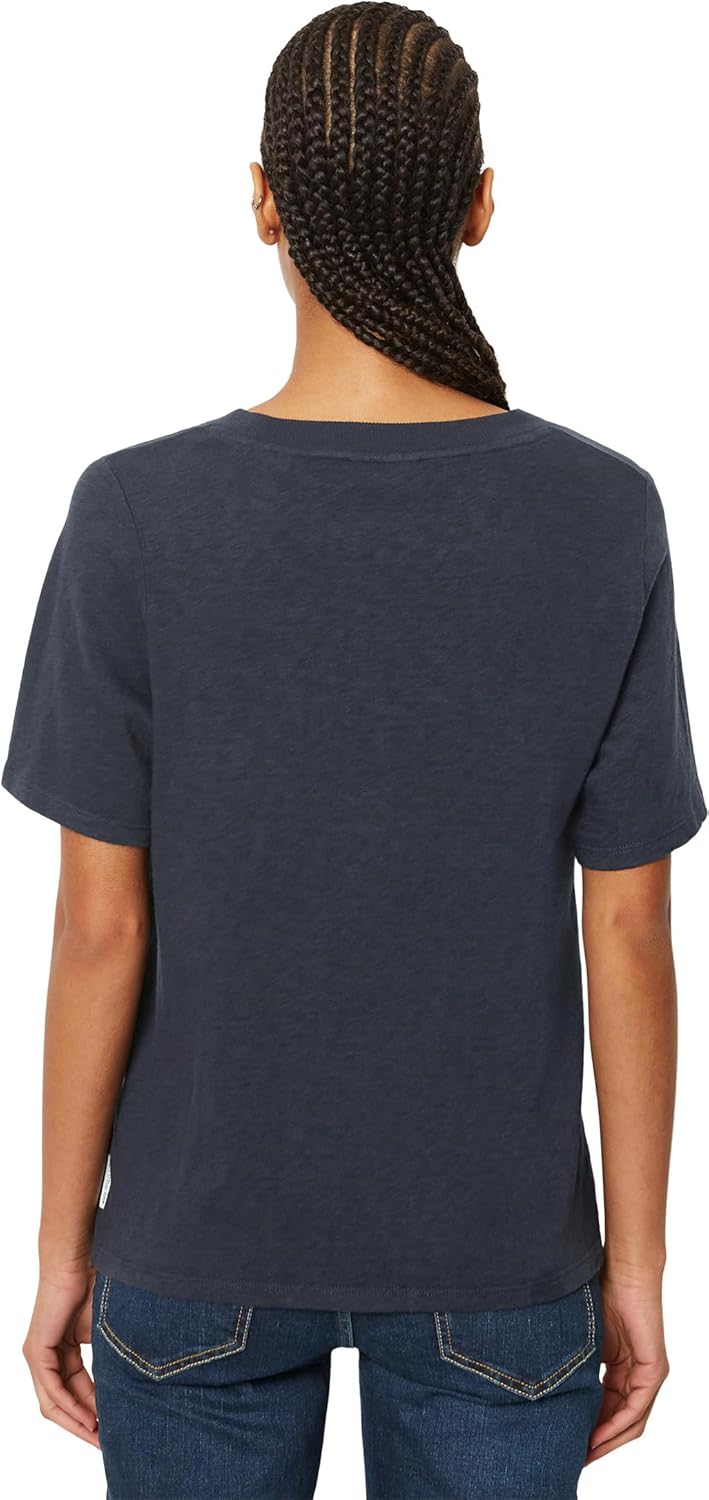 Marc O'Polo Damen T-Shirt XXS Blau, XXS Blau