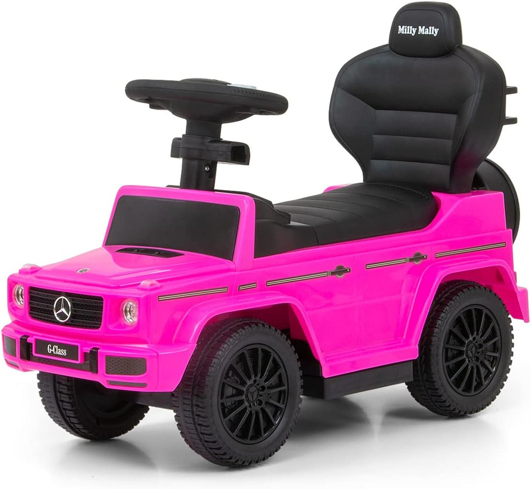Rutscher mit Griff, Schieberollator, rosa Mercedes G350d White Milly Mally