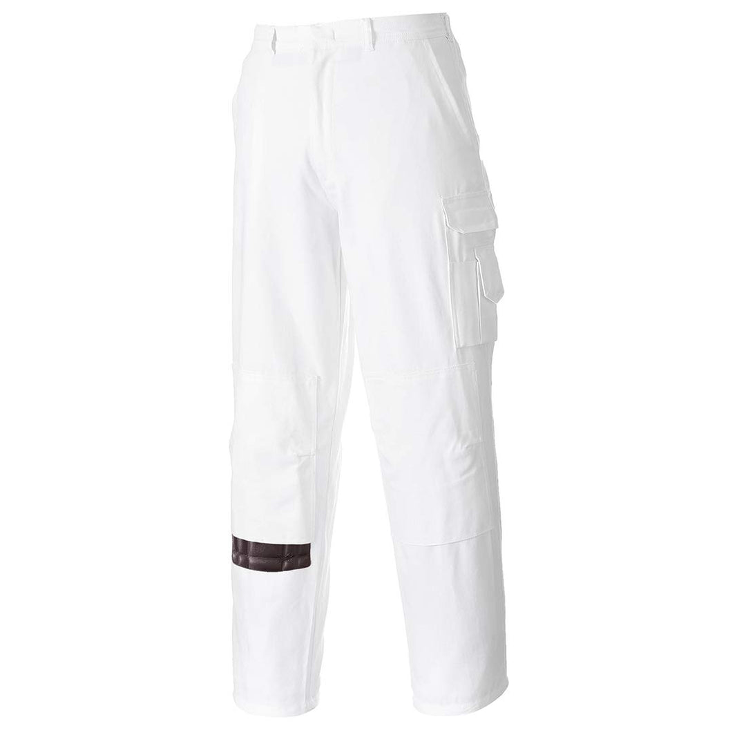 Painters Trousers Color: WhiteT Talla: Medium M Whitet, M Whitet