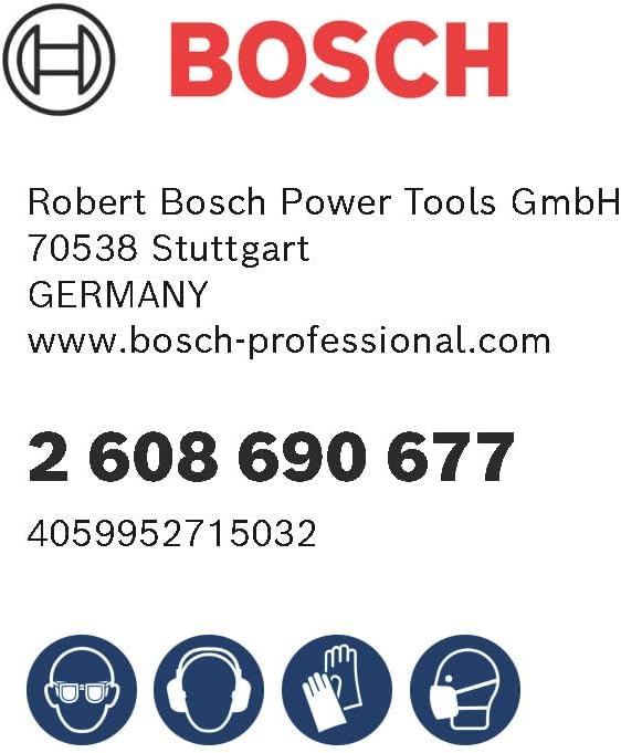 Bosch 1x PRO HEX 28 Bodenschaber (für Fliesen, Teppich, 510 x 152 mm, Professional Zubehör Zerkleine