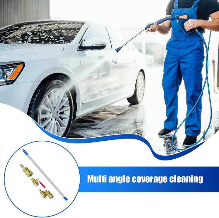 Car Water Tank Cleaner, Flush Pressure Washer Tool, Adjustable High Cleaning Attachment, Efficient M