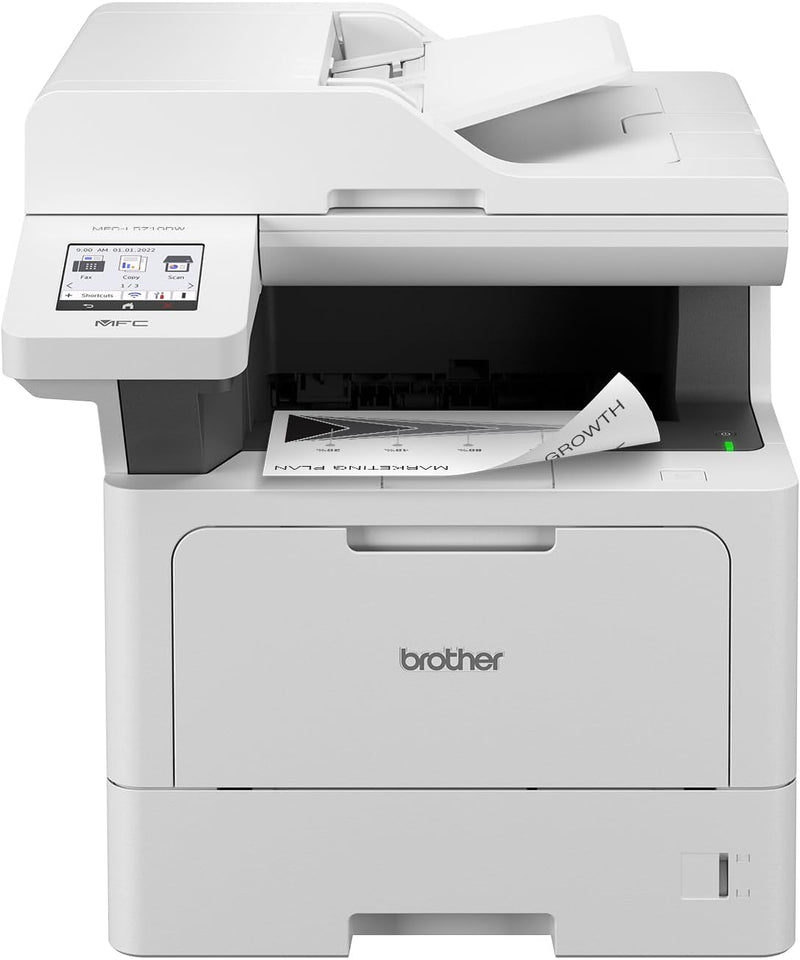 Brother MFC-L5710DW 4-in-1 Mulifunktionsdrucker schwarz weiss (A4, 48 Seiten/Min., 1.200x1.200 DPI,