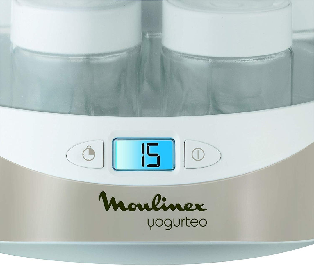 Moulinex A14A03 Joghurtgläser, 7 Stück