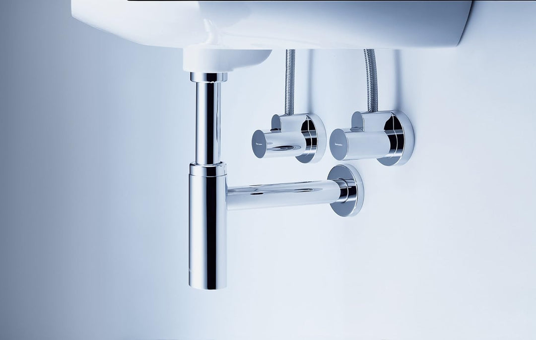 hansgrohe Siphon Flowstar S (Designsiphon für Waschbecken) chrom, Chrom