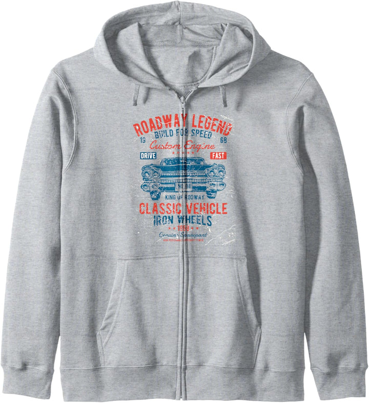 Roadway Legend. Oldtimer Speedway Oldtimer Kapuzenjacke