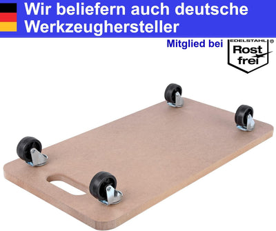 Transportroller Rollbrett Möbelroller bis 200kg Möbelhund Rollwagen