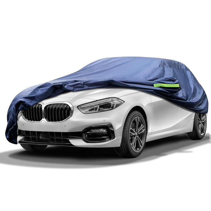 Autoabdeckplane 10 Schichten Vollgarage Autoabdeckung für BMW 1 Series F20/F21/F52/F40/F70/E87/E82/E