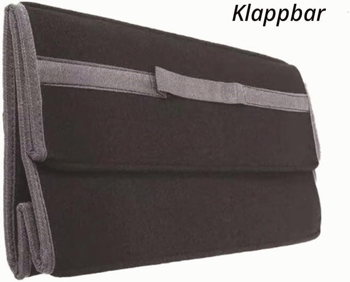 2 Stück Kofferraum Organizer, 35 * 20 * 30cm,Auto Kofferraum Organizer, Filz Box Kofferraumtasche To