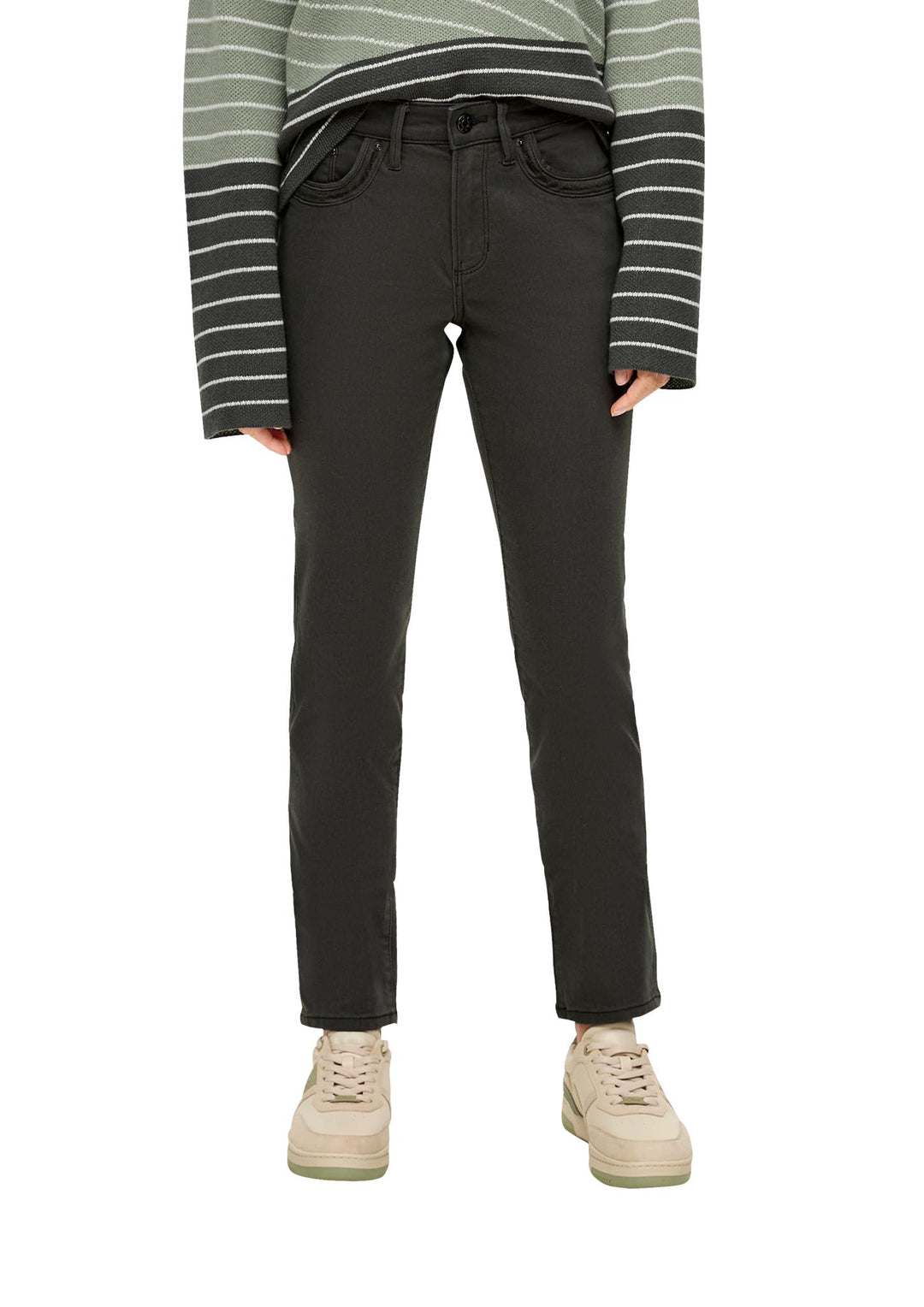 s.Oliver Jeans Betsy/Slim Fit/Mid Rise/Slim Leg 34 79z8_olivgrün, 34 79z8_olivgrün