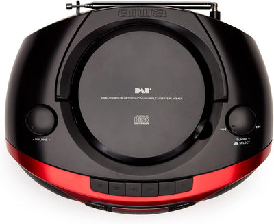 AIWA BBTC-660DAB/RD - Boombox DAB+